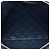 Clutch Chanel Blue Medium Quilted Lambskin O Case Blu navy - vista 4