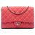 Clutch Chanel Pink Quilted Caviar Flap con Catena Rosa
