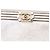 Clutch Boy O Case in pelle di capra bicolore nero Medium di Chanel - vista 5