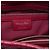 Borsa Tote Dior Red Large in agnello Cannage Lady Dior Soft Rosso Bordò - vista 5