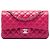 Chanel Rosa Medium Classic Lambskin Double Flap
