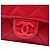 Chanel Red Mini Square Caviar Incognito Flap Rosso - vista 5