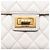 Chanel White Medium Quilted Goatskin Reissue 2.55 Rita Flap Bianco - vista 5