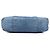 Chanel Blau Mittel Gequiltet Iridescent Kalbsleder Chic Quilt Akkordeon Klappe Hellblau - Ansicht 3