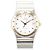Omega Constellation Quartz 35mm YG SS Quadrante Bianco 1212.30 Argento D'oro