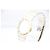 Omega Constellation Quartz 35mm YG SS Quadrante Bianco 1212.30 Argento D'oro - vista 5
