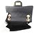 Borsa a Spalla Chanel Matelassé 2.55 Mini Nero - vista 6