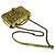 Borsa a Spalla Gucci GG Marmont D'oro - vista 10