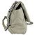 Borsa a tracolla in pelle grigia Chanel Marrone - vista 2