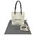 Borsa a tracolla in pelle bianca Balenciaga Bianco - vista 17