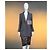 Chanel Tweed-Jacke Shimmering Geometry Schwarz Weiß Bordeaux - Ansicht 3