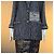 Chanel Tweed-Jacke Shimmering Geometry Schwarz Weiß Bordeaux - Ansicht 7