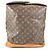 Borsa a tracolla Louis Vuitton Monogram Sac Marine Marrone