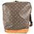 Borsa a tracolla Louis Vuitton Monogram Sac Marine Marrone - vista 3