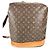 Borsa a tracolla Louis Vuitton Monogram Sac Marine Marrone - vista 4