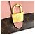 Borsa Louis Vuitton Monogram Rocky BB Marrone Rosa - vista 17