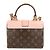 Borsa Louis Vuitton Monogram Rocky BB Marrone Rosa - vista 2