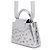 Borsa Louis Vuitton Yayoi Kusama Capucines BB Argento - vista 2
