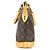 Borsa Tote Louis Vuitton Monogram Lockit Marrone - vista 4