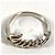 Gucci 18K Gold Logo Diamant Ring Silber - Ansicht 2