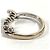 Gucci 18K Gold Logo Diamant Ring Silber - Ansicht 3