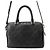 Borsa Louis Vuitton Monogram Empreinte Speedy Bandoulière 25 NM Nero