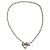 Gucci Collana Cuore Toggle in Argento Sterling Silver hardware