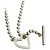 Gucci Collana Cuore Toggle in Argento Sterling Silver hardware - vista 4