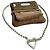 Gucci Collana Cuore Toggle in Argento Sterling Silver hardware - vista 5