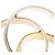 Anello Cartier Trinity in oro rosa bianco e giallo 18K - vista 4