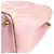 Mini borsa tote Prada Canapa Logo Rosa - vista 3