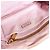 Mini borsa tote Prada Canapa Logo Rosa - vista 6