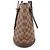 Bucket Borsa a tracolla a secchiello Louis Vuitton Damier Mare Marrone Damier ebene - vista 4