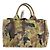 Prada Canapa Canvas Tote Bag in Grün