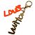 Portachiavi Bijou Sac Graffiti Louis Vuitton D'oro Arancione