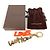 Portachiavi Bijou Sac Graffiti Louis Vuitton D'oro Arancione - vista 12