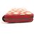 Louis Vuitton Vernis Dot Infinity Zippy Wallet Weiß Rot - Ansicht 4