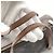 Borsa a Spalla Louis Vuitton Papillon 26 Marrone - vista 5