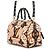 Borsa Louis Vuitton Monogram Giant LV Crafty Speedy Bandoulière 25 Nero Arancione Monogramma - vista 2