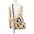 Borsa Louis Vuitton Monogram Giant LV Crafty Speedy Bandoulière 25 Nero Arancione Monogramma - vista 5