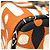 Borsa Louis Vuitton Monogram Giant LV Crafty Speedy Bandoulière 25 Nero Arancione Monogramma - vista 8
