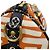 Borsa Louis Vuitton Monogram Giant LV Crafty Speedy Bandoulière 25 Nero Arancione Monogramma - vista 9