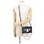 Borsa a tracolla Louis Vuitton Monogram Wet Petite Malle Nero - vista 5