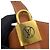 Borsa a tracolla Louis Vuitton Low Key Hobo MM Cognac - vista 15
