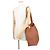 Borsa a tracolla Louis Vuitton Low Key Hobo MM Cognac - vista 4