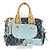 Louis Vuitton Monogram Denim Patchwork Speedy 30 Mini Boston Bag Blau - Ansicht 2