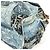 Louis Vuitton Monogram Denim Patchwork Speedy 30 Mini Boston Bag Blau - Ansicht 9
