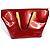 Borsa a Spalla Louis Vuitton Monogram Vernis Bellevue PM Rosso - vista 2