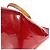 Borsa a Spalla Louis Vuitton Monogram Vernis Bellevue PM Rosso - vista 8