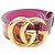 Gürtel Gucci GUCCI 525040 Pink Rot Grün